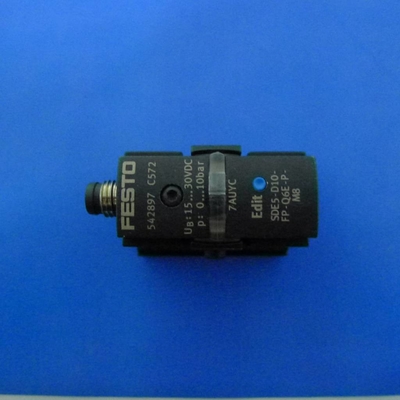 Air Pressure Switch Lamination Machine Parts 542897 C572 FESTO SDE5-D10-FP-Q6E-P-M8